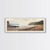 Fundy National Park Travel Poster Print, Framed Canvas Wall Art, Metal Wall Art, COUNTRY art, Gift For Him, Travel Wall Art, Travel Lover Gift