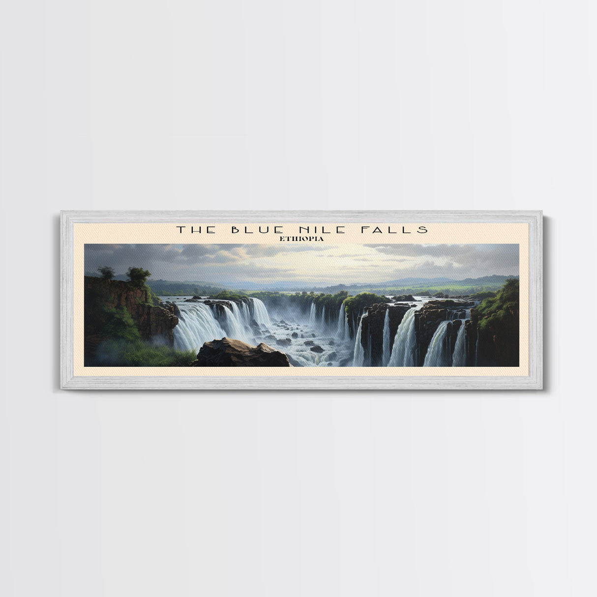 The Blue Nile Falls Wall Art Travel Poster Print, Gift For Travel Lover, Vacation Gift, COUNTRY Wall Art, Home Decor, Original Art