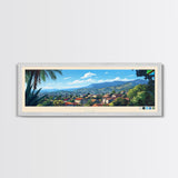 Morogoro, Tanzania Travel Poster Panoramic Canvas Print, Morogoro, Tanzania Painting, Tanzania Art, Morogoro Travel Art, Guest Room Painting