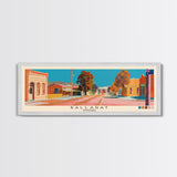 Ballarat, Australia Panoramic Canvas Print, Ballarat, Australia Painting, Australia Art, Ballarat Travel Poster, Travel Art, Housewarming Gift