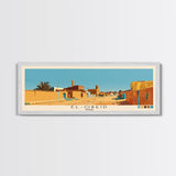 El-Obeid,  Sudan Panoramic Canvas Print, El-Obeid,  Sudan Painting,  Sudan Art, El-Obeid Travel Poster, Travel Art, Vacation Gift