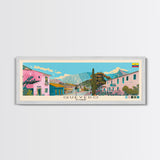 Quevedo, Ecuador Panoramic Canvas Print, Quevedo, Ecuador Painting, Ecuador Art, Quevedo Travel Poster, Travel Art, Housewarming Gift