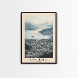 Côn Đảo, Vietnam Watercolor Beach Print, Vacation Gift, Vietnam Wall Art, Framed Canvas Print, Framed Beach Painting