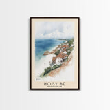 Nosy Be, Madagascar Watercolor Beach Print, Vacation Gift, Madagascar Wall Art, Framed Canvas Print, Framed Beach Painting