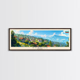 Dobrich Bulgaria Travel Art, City Art, Framed Canvas Print or Metal Wall Art, Europe Travel Poster, Panoramic Wall Art, Extra Wide Wall Art