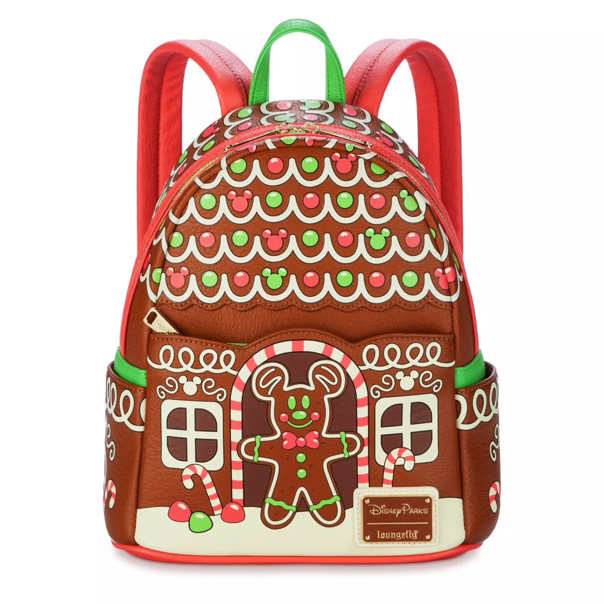 Disney Parks Loungefly Mini Backpack - Disney Eats Mickey Gingerbread