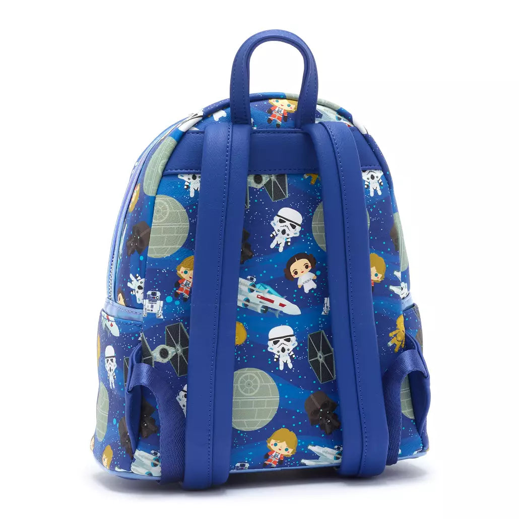 Disney Parks X Loungefly Star Wars Chibi Backpack Death Star Leia