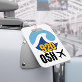 Oshkosh Wisconsin,  Airport Tag for Bags and Luggage - 920 / OSH