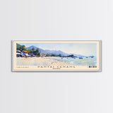 Pantai Cenang, Malasyia Watercolor Beach Print, Vacation Gift, Malasyia Wall Art, Beach Painting, Beach Decor, Beach Painting