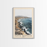 Punta Hermosa, Peru Watercolor Beach Print, Vacation Gift, Peru Wall Art, Beach Painting, Beach Decor, Beach Painting