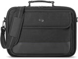 Rockefeller 15.6 Inch Laptop Slim Brief, Black, by Solo