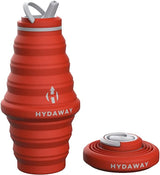 Botella de agua plegable de 25 oz de Hydaway