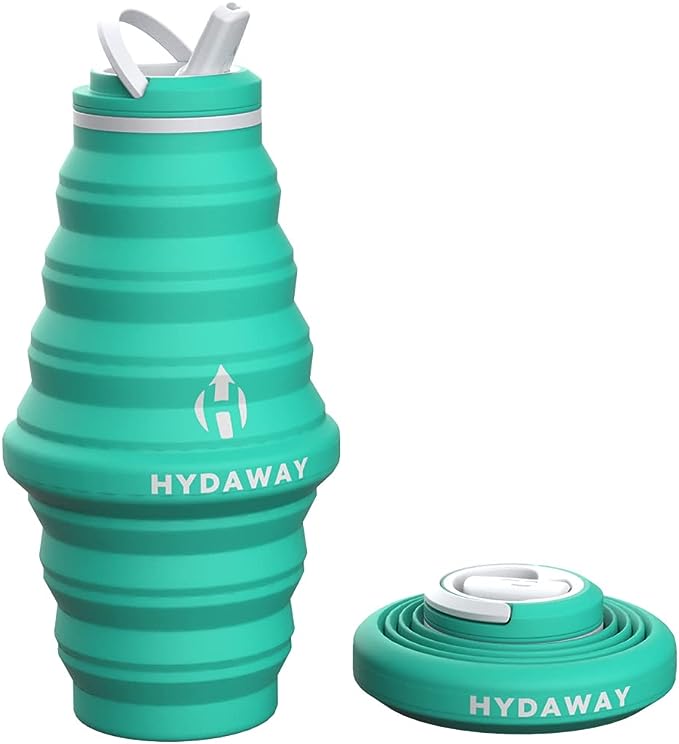 Botella de agua plegable de 25 oz de Hydaway