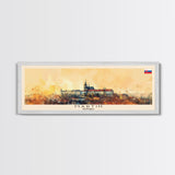 Martin Slovakia Travel Art, City Art, Framed Canvas Print or Metal Wall Art, Europe Travel Poster, Panoramic Wall Art, Extra Wide Wall Art