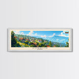 Dobrich Bulgaria Travel Art, City Art, Framed Canvas Print or Metal Wall Art, Europe Travel Poster, Panoramic Wall Art, Extra Wide Wall Art