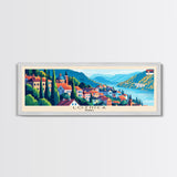 Loznica Serbia Wall Art, Panoramic Travel Poster, Panoramic Framed Canvas Print, City Wall Art, Wall Hanging Home Decor, Travel Art