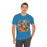 "I Travel for The Food" full color T-shirt