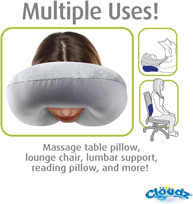 Almohada de viaje de microperlas de Cloudz