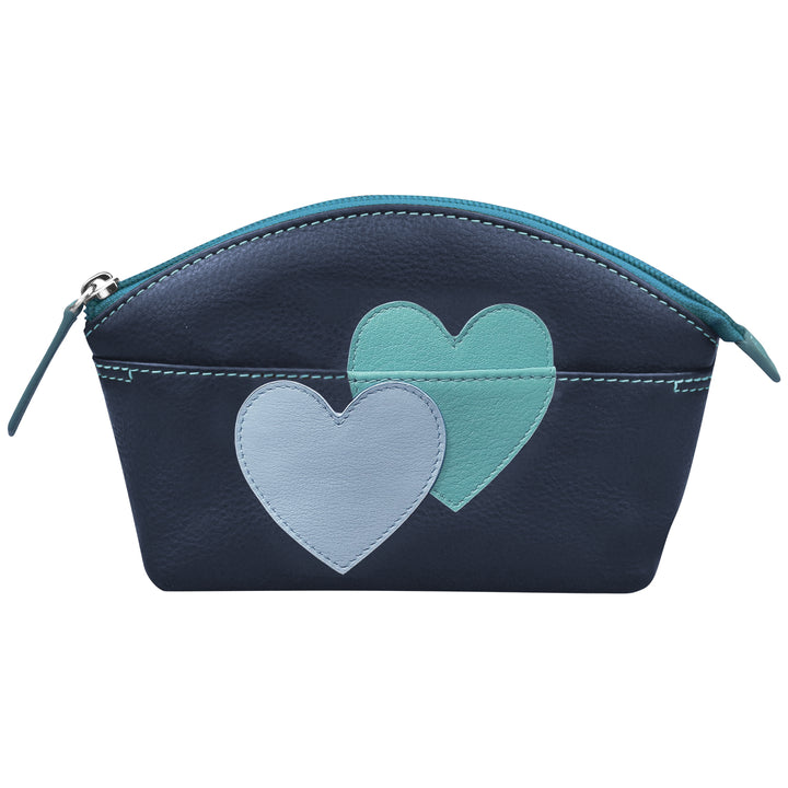 Double Heart Cosmetic Case