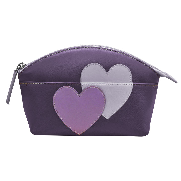 Double Heart Cosmetic Case