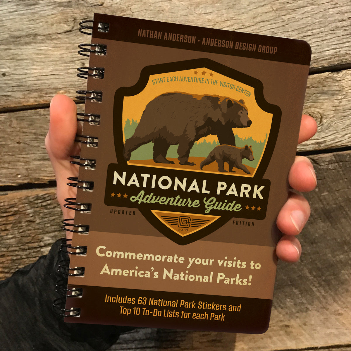 63-Park National Park Adventure Guide Book (Best Seller!)