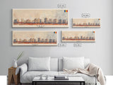 Arad Romania Travel Art, City Art, Framed Canvas Print or Metal Wall Art, Europe Travel Poster, Panoramic Wall Art, Extra Wide Wall Art