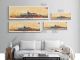 Martin Slovakia Travel Art, City Art, Framed Canvas Print or Metal Wall Art, Europe Travel Poster, Panoramic Wall Art, Extra Wide Wall Art