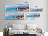 Helsinki Finland Travel Art, City Art, Framed Canvas Print or Metal Wall Art, Europe Travel Poster, Panoramic Wall Art, Extra Wide Wall Art