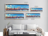 Kirov Russia Travel Art, City Art, Framed Canvas Print or Metal Wall Art, Europe Travel Poster, Panoramic Wall Art, Extra Wide Wall Art