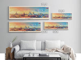 Kursk Russia Travel Art, City Art, Framed Canvas Print or Metal Wall Art, Europe Travel Poster, Panoramic Wall Art, Extra Wide Wall Art