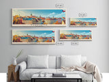 Pardubice Czech Republic Travel Art, City Art, Framed Canvas Print or Metal Wall Art, Europe Travel Poster, Panoramic Wall Art, Extra Wide Wall Art