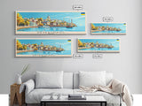 Sevastopol Ukraine Travel Art, City Art, Framed Canvas Print or Metal Wall Art, Europe Travel Poster, Panoramic Wall Art, Extra Wide Wall Art