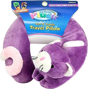 Almohada de viaje de felpa Animal Friend para niños de Cloudz