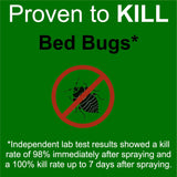 3 PACK - 3 oz Travel Size Bed Bug & Mite Killer Spray – Natural Non-Toxic - By Premo Guard