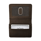 Wallet Premium Leather Flap Card Case (7605) by ili New York