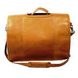 Dorado Leather Tripple Gusset Flap Over Style Briefcase  765-525