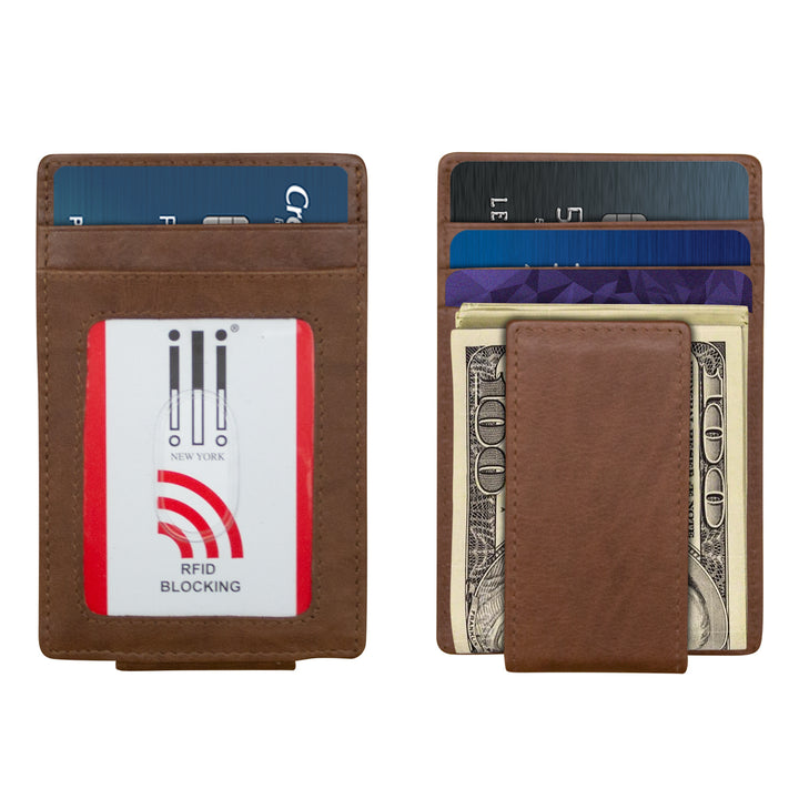 Magnet Money Clip Card Holder - RFID Protected