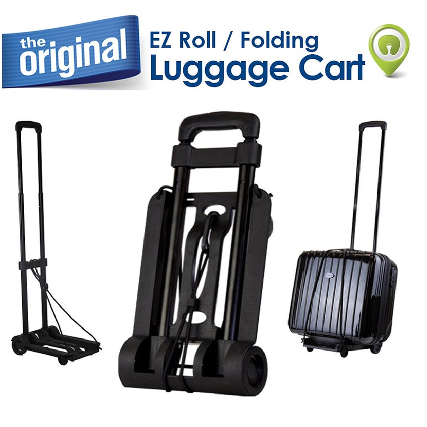 EZ Roll Collapsible Luggage Cart, by Cloudz