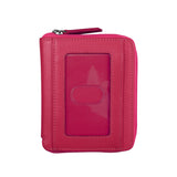 Unisex Zip Around Wallet with RFID Protection