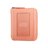 Unisex Zip Around Wallet with RFID Protection