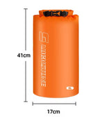 8 Liter - Orange Waterproof Dry Bag/Sack - 1 Pc