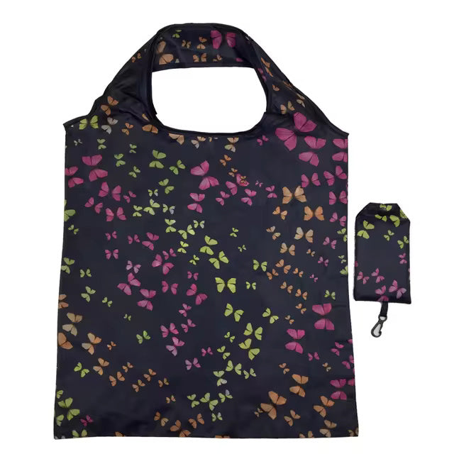 Large Foldable Packable Pocket Size Shopping Tote - Prints & Patterns