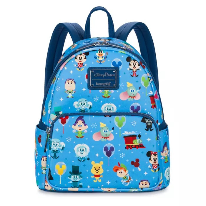 Disney Parks Loungefly Icons Characters Attractions Mini Backpack