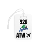 Appleton Wisconsin,  Area Code / Airport Tag for Bags and Luggage - 920 / ATW
