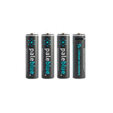 AA 4-Pack Rechargeable Batteries by Pale Blue