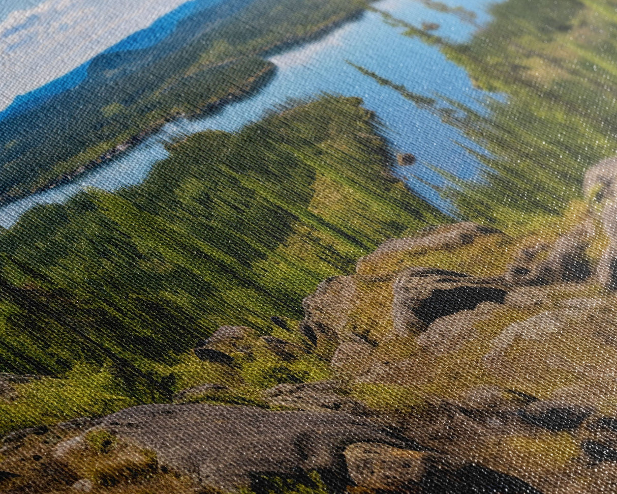 Panoramic of Finnish Lapland In Summer, Extra Large Wall Art, Panoramic Wall Art, Panoramic Print, Landscape Photography, Landscape Print