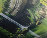 Panoramic of Hamilton Pool Texas, Extra Large Wall Art, Panoramic Wall Art, Panoramic Print, Landscape Photography Landscape