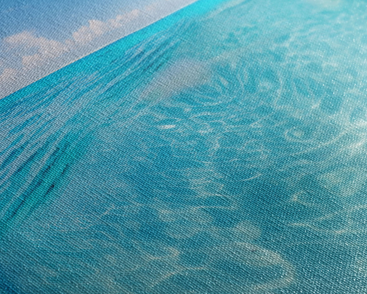 Panoramic Print of Turks Caicos, Beautiful Beach, Extra Large Wall Art, Panoramic Wall Art, Panoramic Landscape Print, Landscape Photography