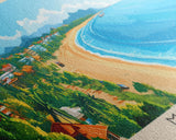 Mui Ne, Vietnam Panoramic Print, Vacation Gift, Vietnam Wall Art, Beach Painting, Beach Decor, Beach Or Lakehouse Art