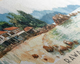 Rawa Island, Malaysia Watercolor Beach Print, Vacation Gift, Malaysia Wall Art, Beach Painting, Beach Decor, Beach Painting